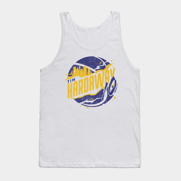 Tim Hardaway Golden State Skyball Tank Top by TodosRigatSot